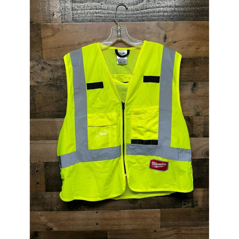 Milwaukee Men's High Visibility Vest‎ Size Small/Medium